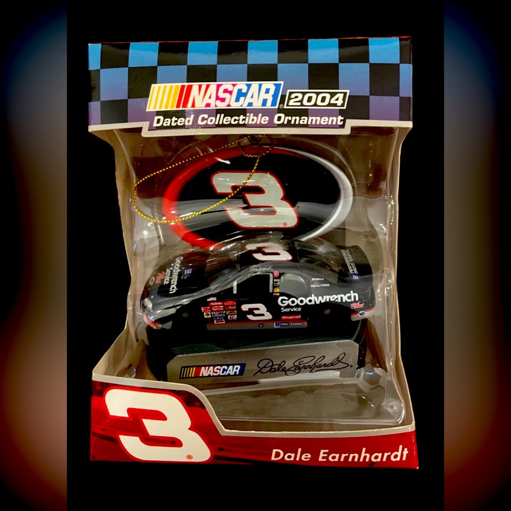 Dale Earnhardt Dated Collectible Ornament
